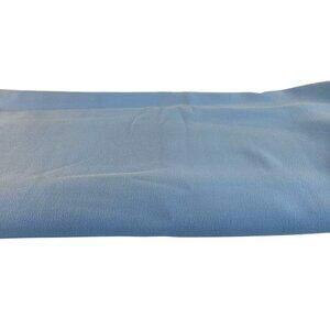 Light Blue Polyester Crepe Fabric 4 Yards 58" Wide Draping Sewing Material